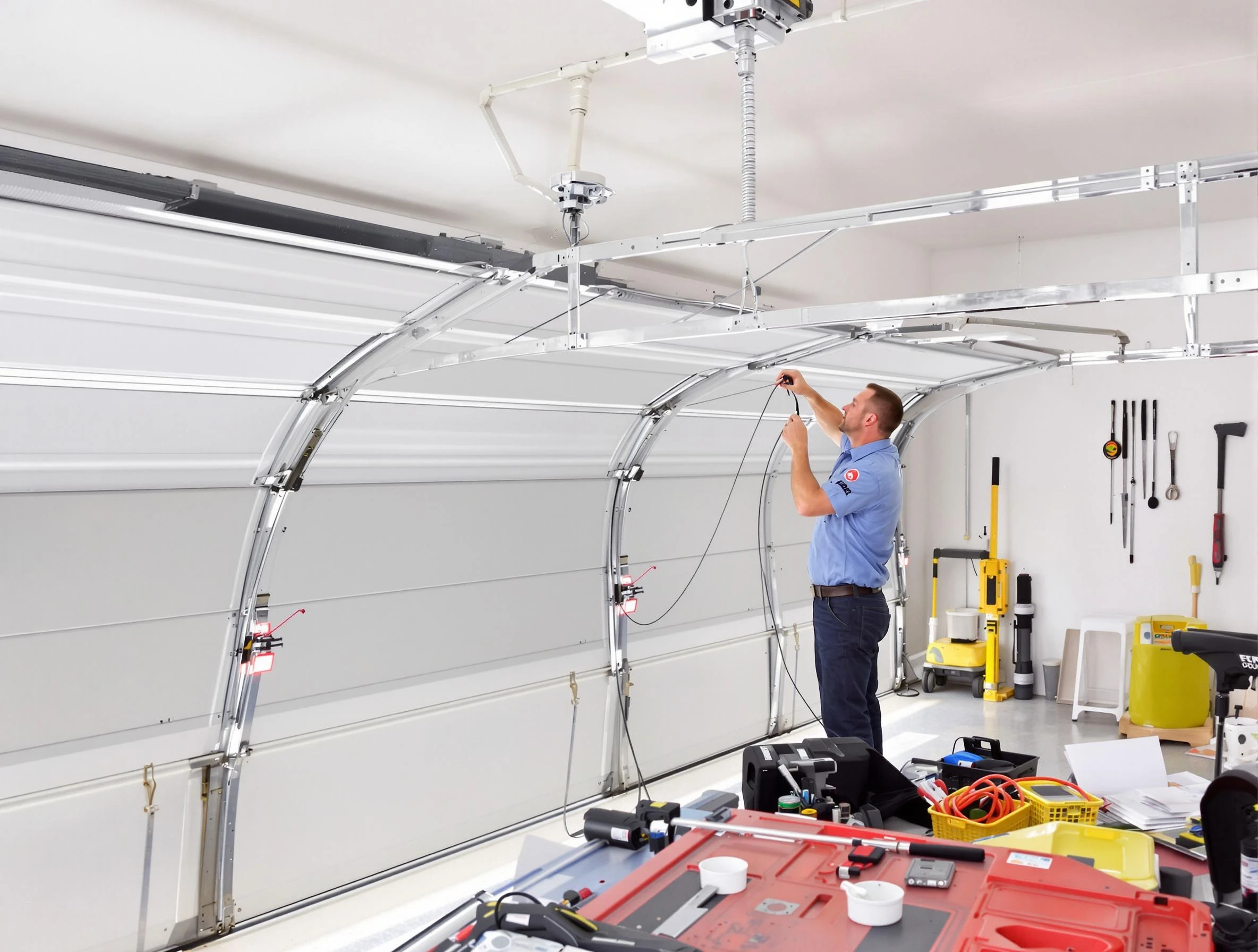 Garage door cable repair service by Perth Amboy Garage Door Repair in Perth Amboy
