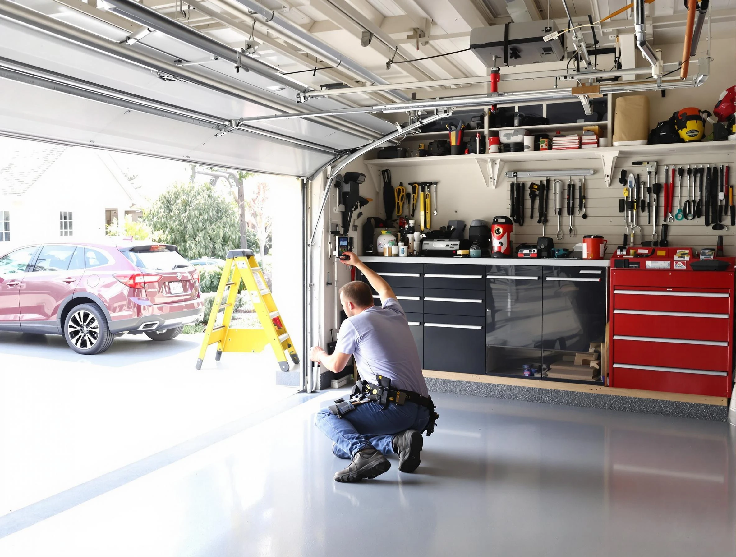 Local garage door repair service by Perth Amboy Garage Door Repair in Perth Amboy