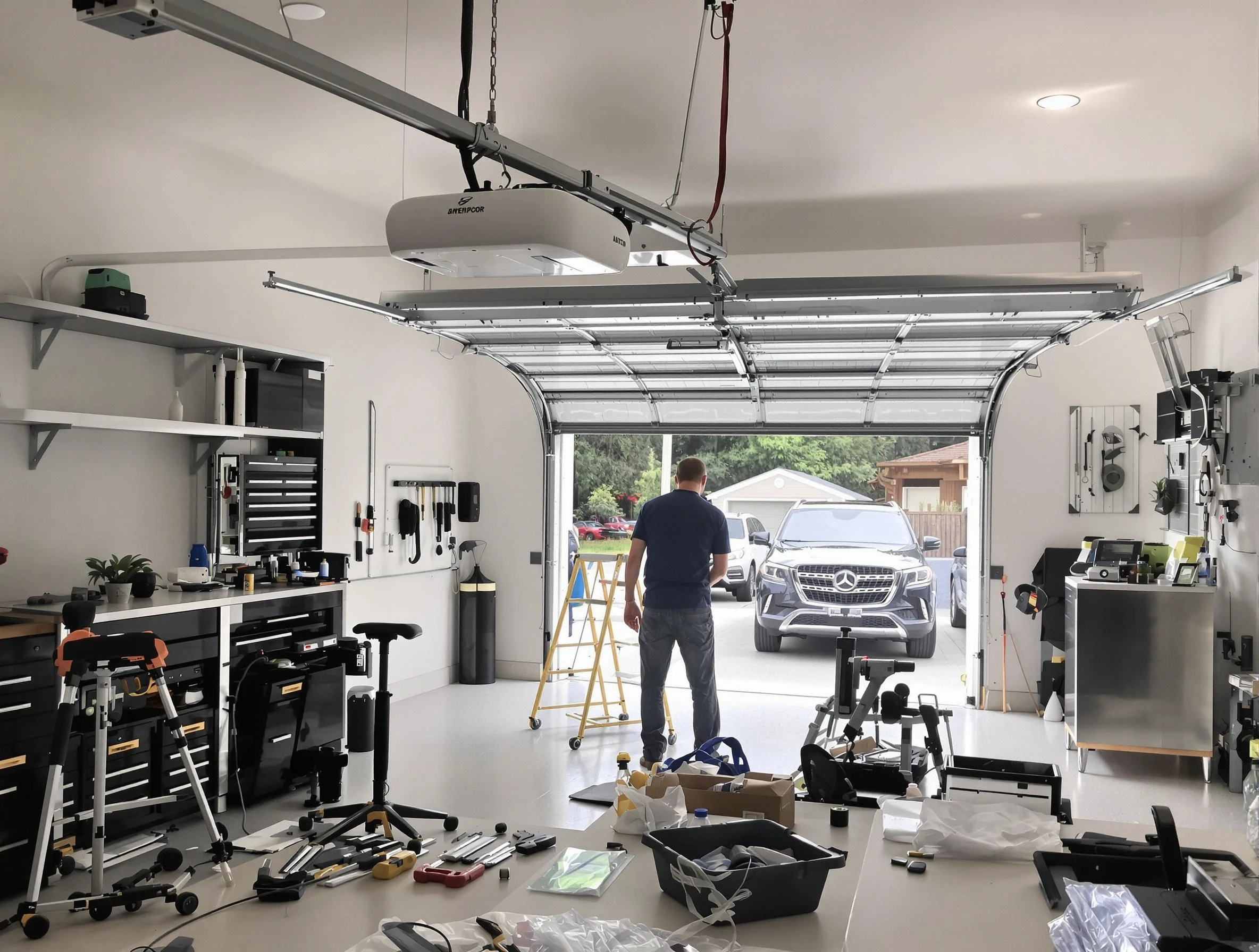 Garage door opener installation by Perth Amboy Garage Door Repair in Perth Amboy