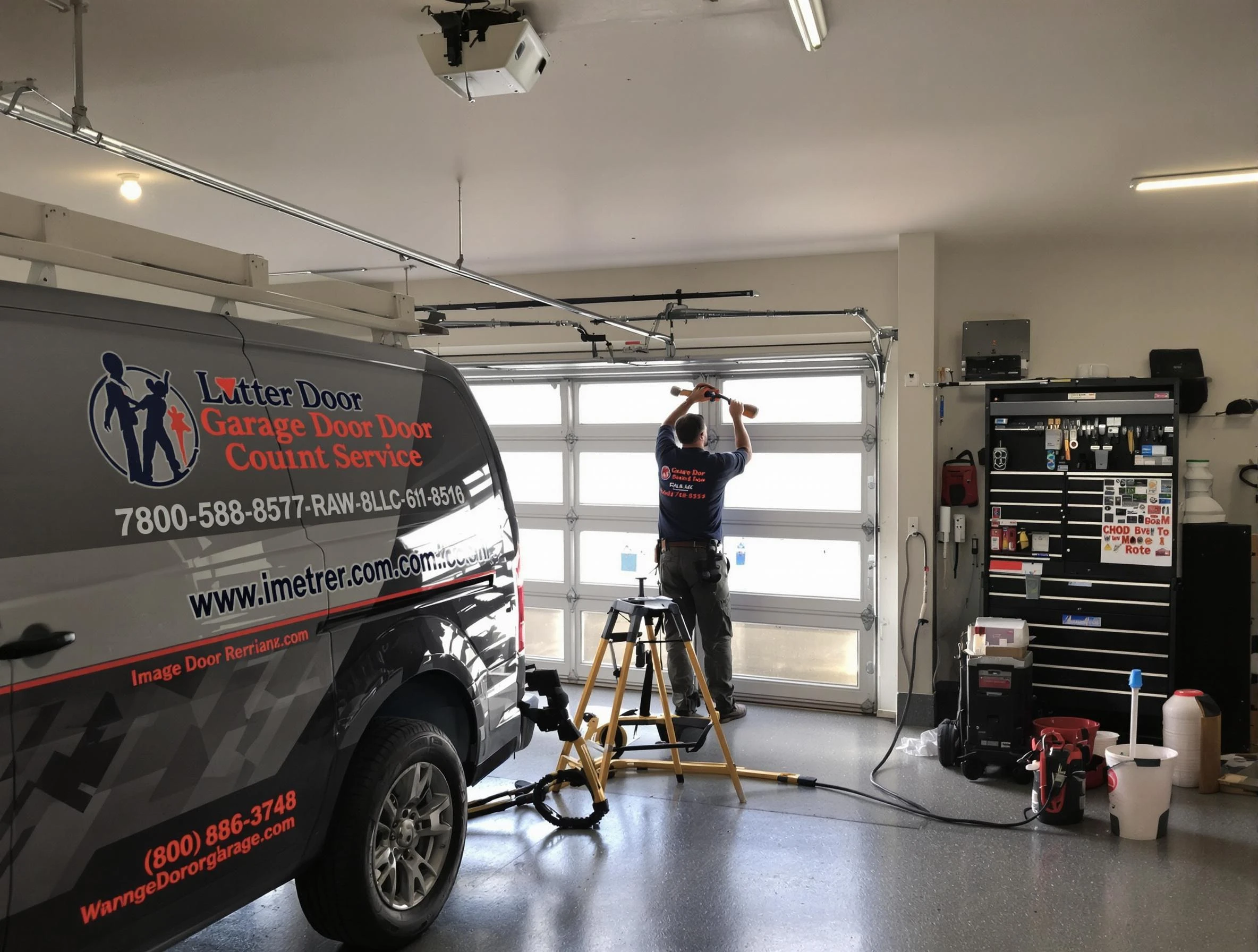 Perth Amboy Garage Door Repair team performing same-day garage door repair in Perth Amboy